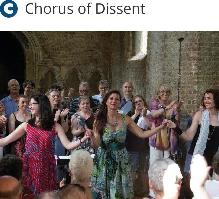 Chorus of Dissent - at Abney - Midsummer music