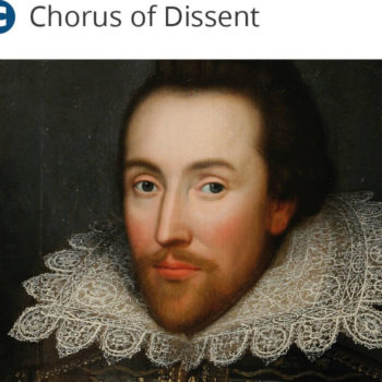Dissenters events - Shakespeare Solace