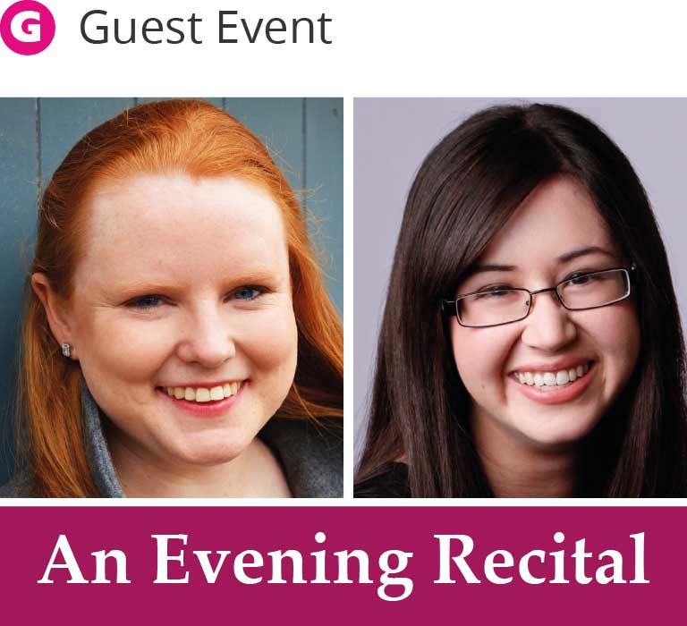 An evening recital - Harriet Burns and Krystal Tunnicliffe