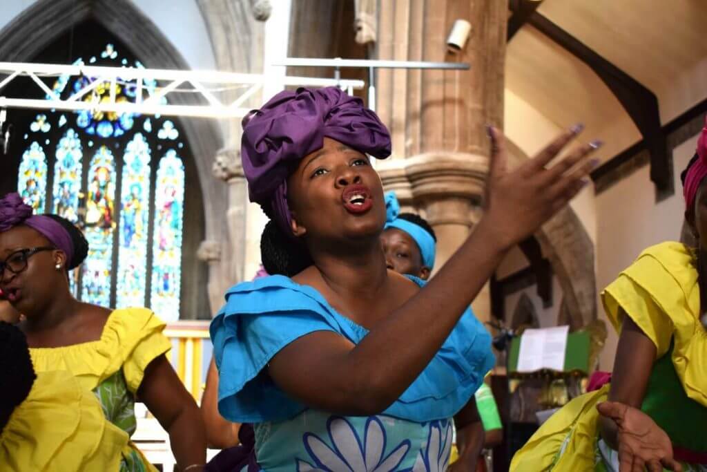 Antigua and Barbuda National Youth Choir - performing with Chorus of Dissent