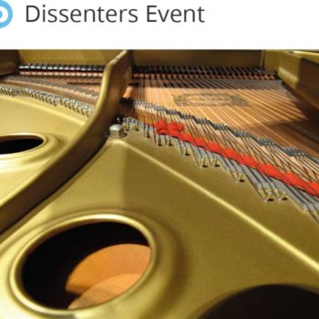 Dissenters' fundraiser for the grand piano